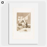 Yes, He Broke the Pot - Francisco de Goya Poster.