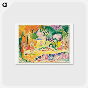 アートポストカード-The Joy Of Life (Sketch) - アンリ マティス Postcard.