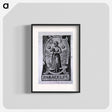 アートポスター-Paracelsus, Figure with Celestial Symbols
 - 国立医学図書館 Poster.