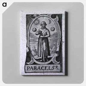 アートパネル-Paracelsus, Figure with Celestial Symbols
 - 国立医学図書館 Canvas.