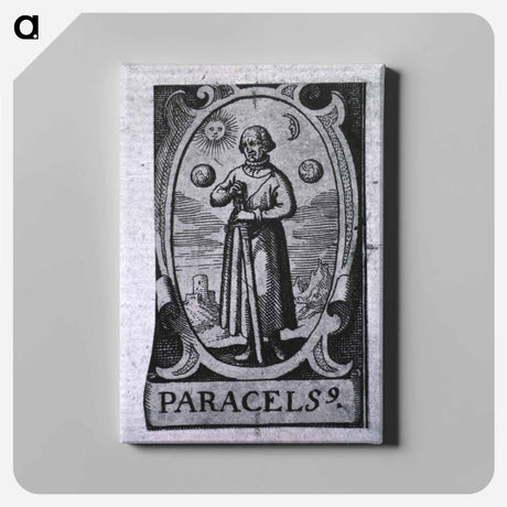 アートパネル-Paracelsus, Figure with Celestial Symbols
 - 国立医学図書館 Canvas.