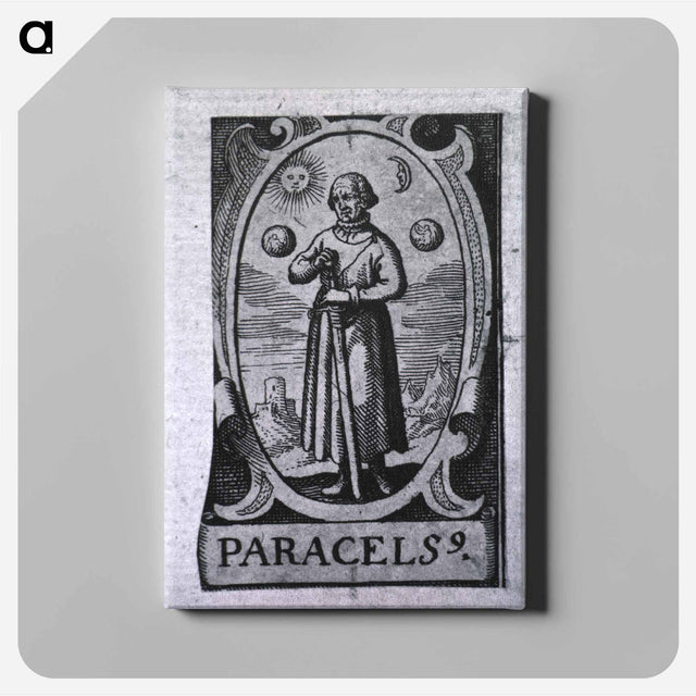 アートパネル-Paracelsus, Figure with Celestial Symbols
 - 国立医学図書館 Canvas.