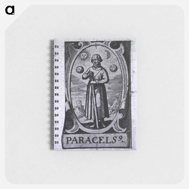 アートメモ帳-Paracelsus, Figure with Celestial Symbols
 - 国立医学図書館 Memo.