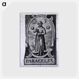 アートポストカード-Paracelsus, Figure with Celestial Symbols
 - 国立医学図書館 Postcard.