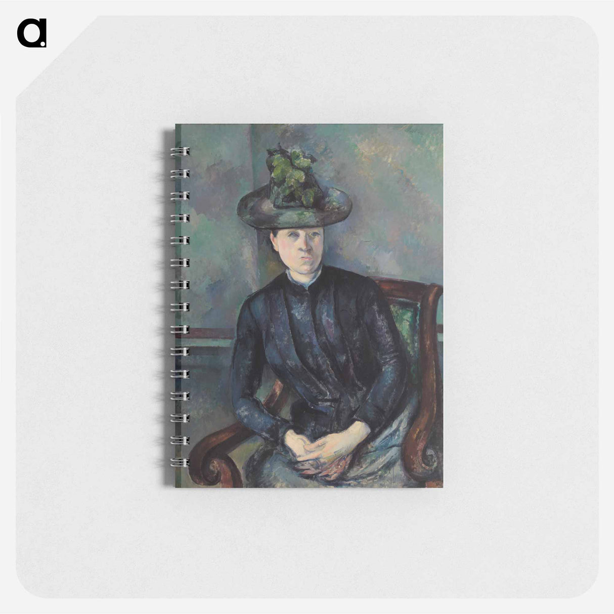 Madame Cézanne with Green Hat - ポール セザンヌ Memo.