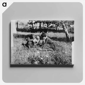アートパネル-Photograph - トーマス エイキンズ Canvas.