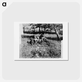 アートポストカード-Photograph - トーマス エイキンズ Postcard.