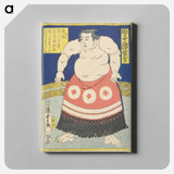 アートパネル-Sumo Wrestler Tagonoura Tsurukichi
 - 歌川 国貞 Canvas.
