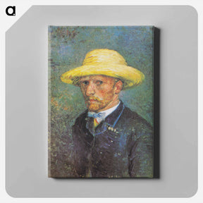 アートパネル-Portrait of Theo van Gogh - フィンセント ファン ゴッホ Canvas.