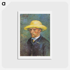 アートポストカード-Portrait of Theo van Gogh - フィンセント ファン ゴッホ Postcard.