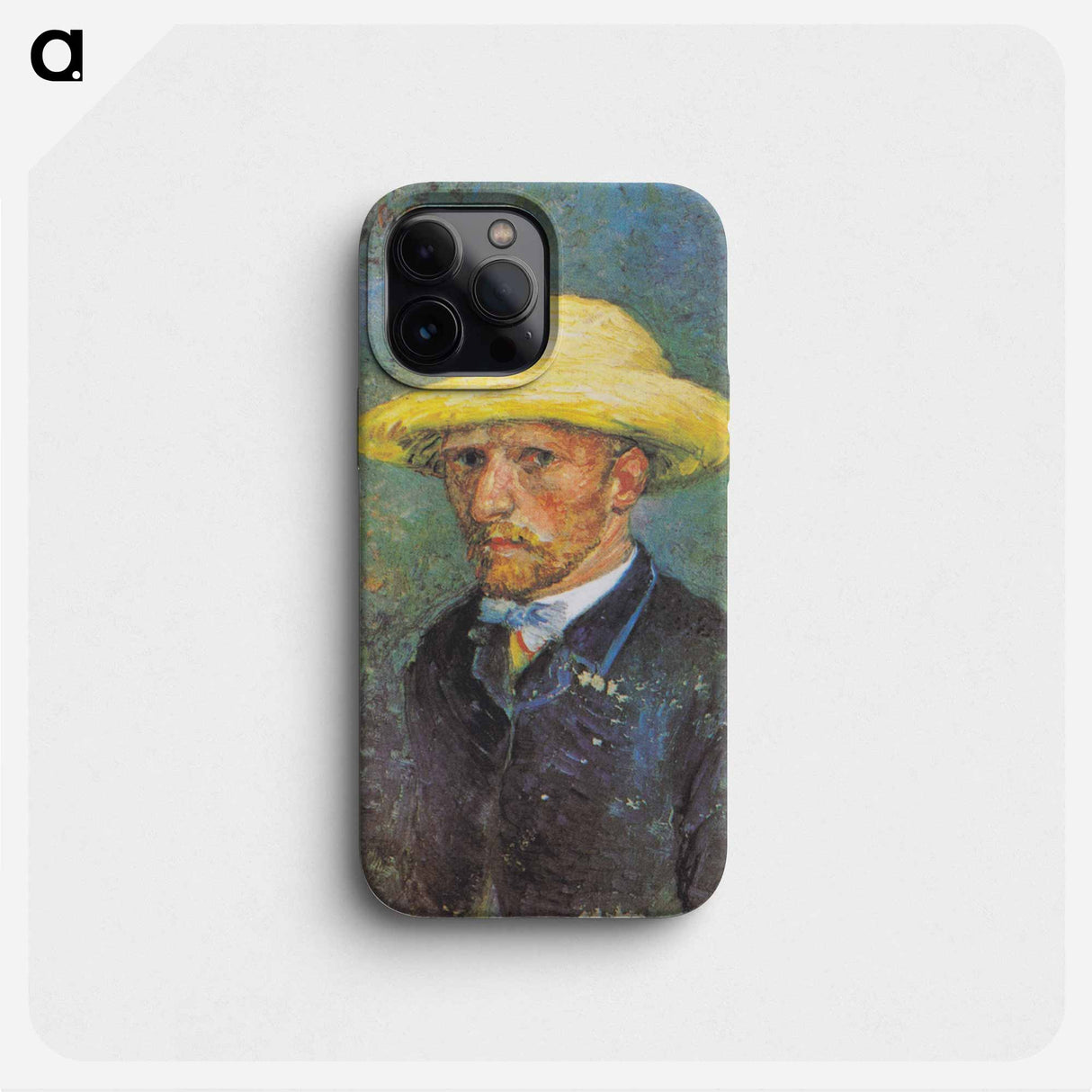 Portrait of Theo van Gogh - フィンセント ファン ゴッホ Phone Case.