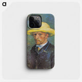 Portrait of Theo van Gogh - Vincent van Gogh Phone Case.