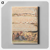 アートパネル-Jerusalem, Plate 9 - ウィリアム ブレイク Canvas.