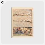 アートポストカード-Jerusalem, Plate 9 - ウィリアム ブレイク Postcard.