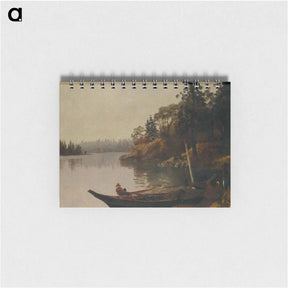 アートメモ帳-Fishing on the Northwest Coast - アルバート ビアスタット Memo.