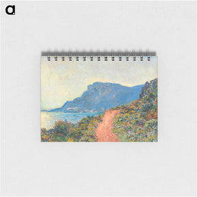 アートメモ帳-La Corniche near Monaco - クロード モネ Memo.