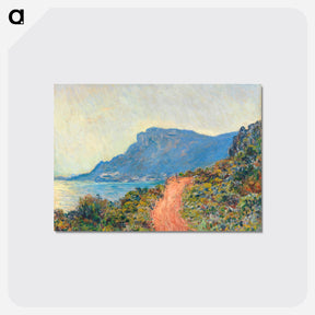 アートポストカード-La Corniche near Monaco - クロード モネ Postcard.