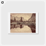 アートポストカード-Yosemite Valley
 - エドワード マイブリッジ Postcard.