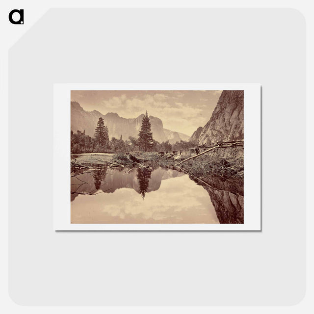 アートポストカード-Yosemite Valley
 - エドワード マイブリッジ Postcard.