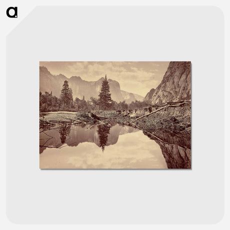 アートポストカード-Yosemite Valley
 - エドワード マイブリッジ Postcard.