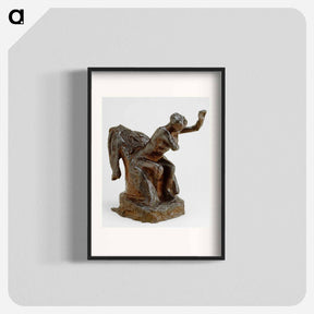 アートポスター-Woman Seated in an Armchair - エドガー ドガ Poster.