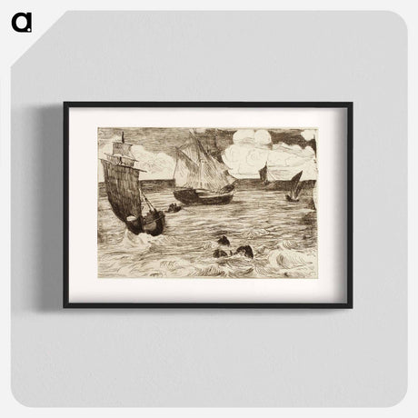 アートポスター-Marine - エドゥアール マネ Poster.