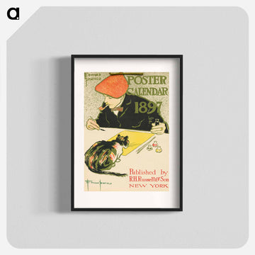 Edward Penfield Self-Portrait - Edward Penfield Poster.