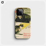 Edward Penfield Self-Portrait - エドワード ペンフィールド Phone Case.