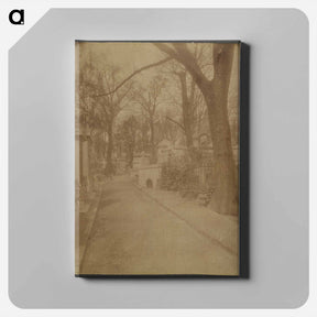 アートパネル-Cimetière du Père Lachaise
 - ウジェーヌ アジェ Canvas.