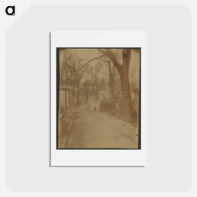 アートポストカード-Cimetière du Père Lachaise
 - ウジェーヌ アジェ Postcard.