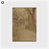 アートポストカード-Cimetière du Père Lachaise
 - ウジェーヌ アジェ Postcard.