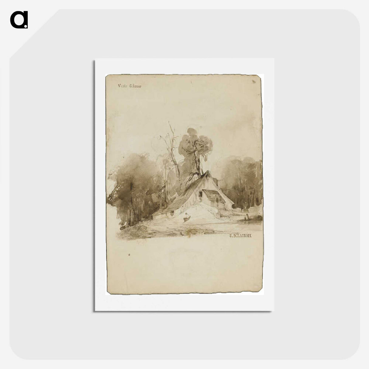 2-97_Eugene-Delacroix_hagaki