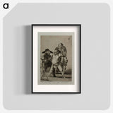 Look out! otherwise... - フランシスコ デ ゴヤ Poster.