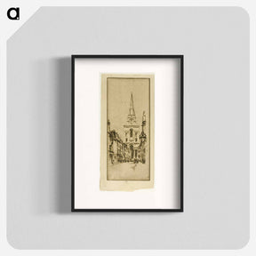 アートポスター-Spitalfields Church
 - ジョセフ ペネル Poster.
