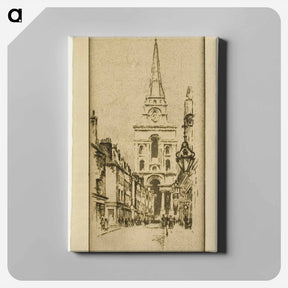 アートパネル-Spitalfields Church
 - ジョセフ ペネル Canvas.