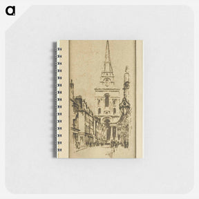 アートメモ帳-Spitalfields Church
 - ジョセフ ペネル Memo.