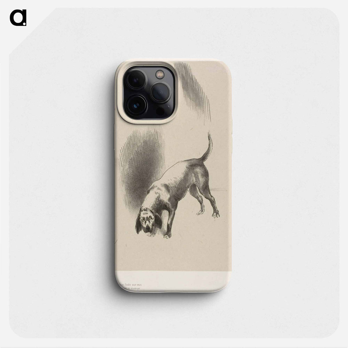 He Kept His Eyes Fixed on Me With a Look So Strange - Odilon Redon Phone Case.