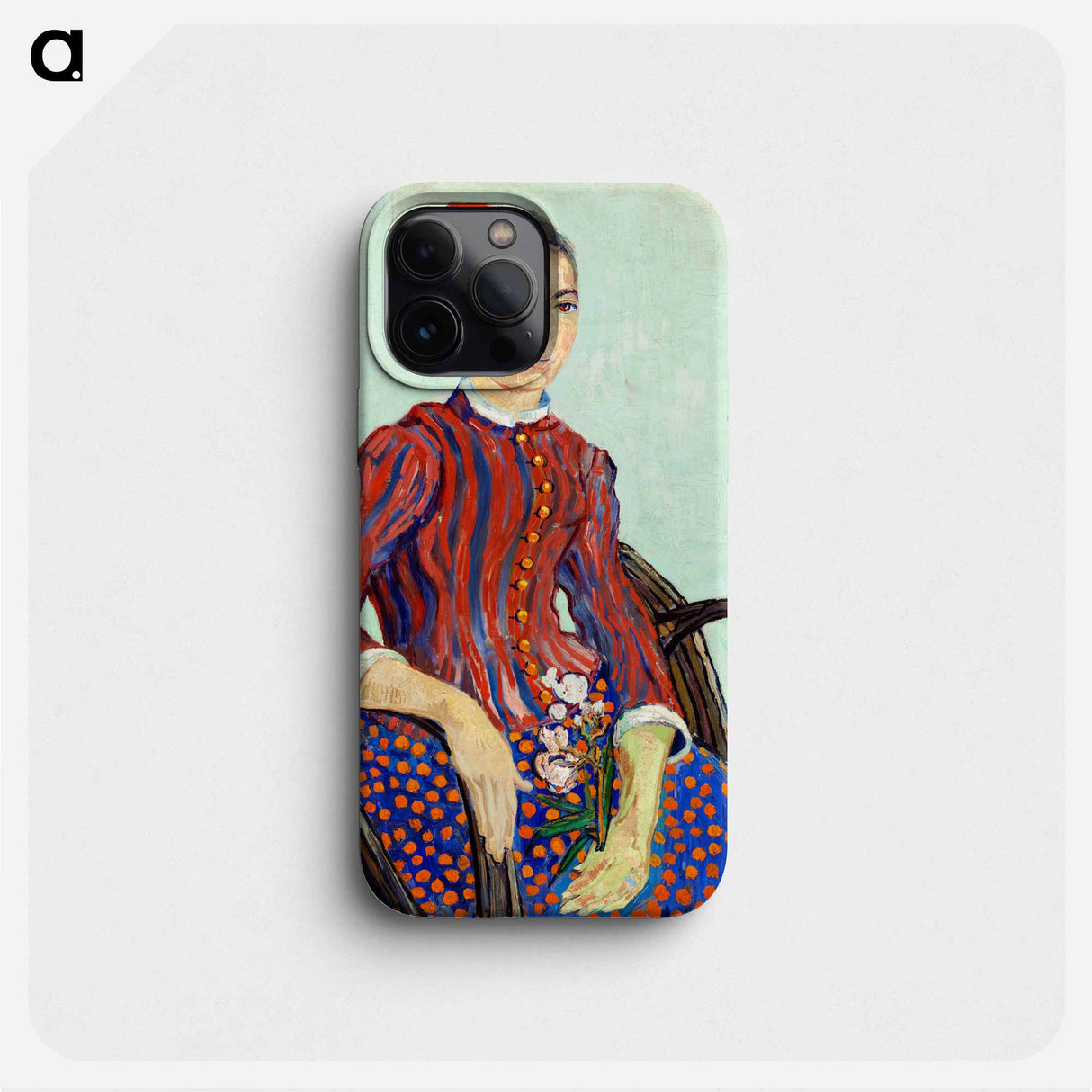 La Mousmé - フィンセント ファン ゴッホ Phone Case.