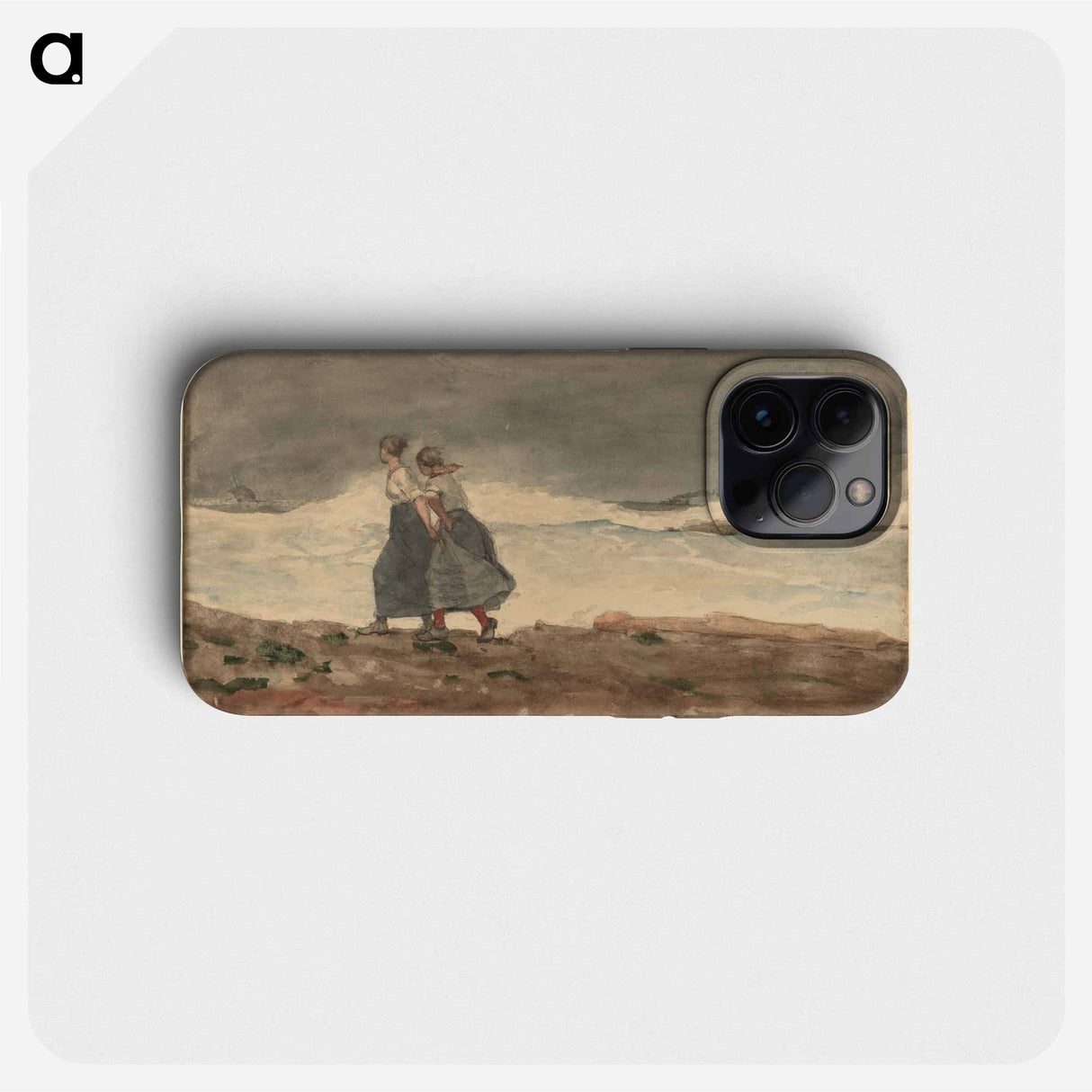 Danger - Winslow Homer Phone Case.