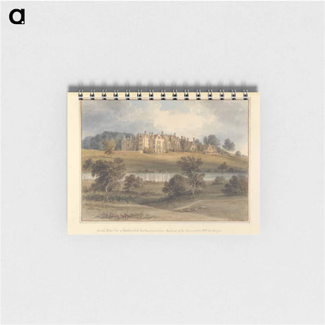 アートメモ帳-South West View of Rushton Hall, Northamptonshire; the Seat of the Honourable Mrs. Cockayne
 - イェール大学アートギャラリー Memo.
