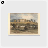 アートポストカード-South West View of Rushton Hall, Northamptonshire; the Seat of the Honourable Mrs. Cockayne
 - イェール大学アートギャラリー Postcard.