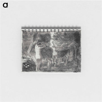 Bather and Geese - カミーユ ピサロ Memo.