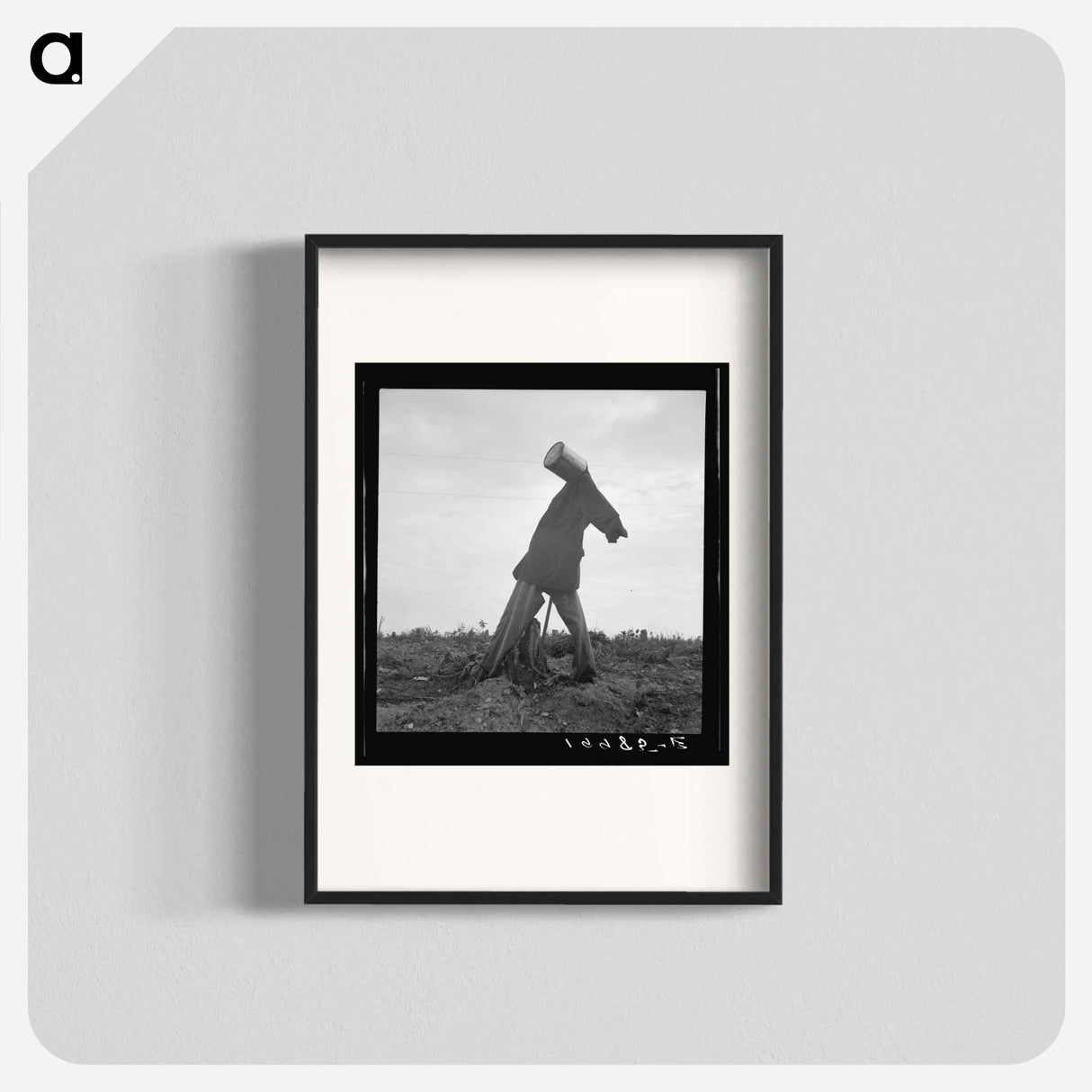 Untitled photo, possibly related to: Scarecrow on a newly cleared field with stumps near Roxboro, North Carolina - Dorothea Lange Poster.