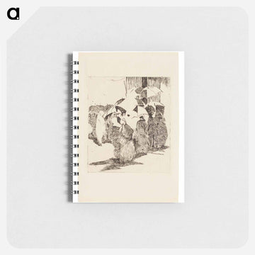 Line in Front of the Butcher Shop - エドゥアール マネ Memo.