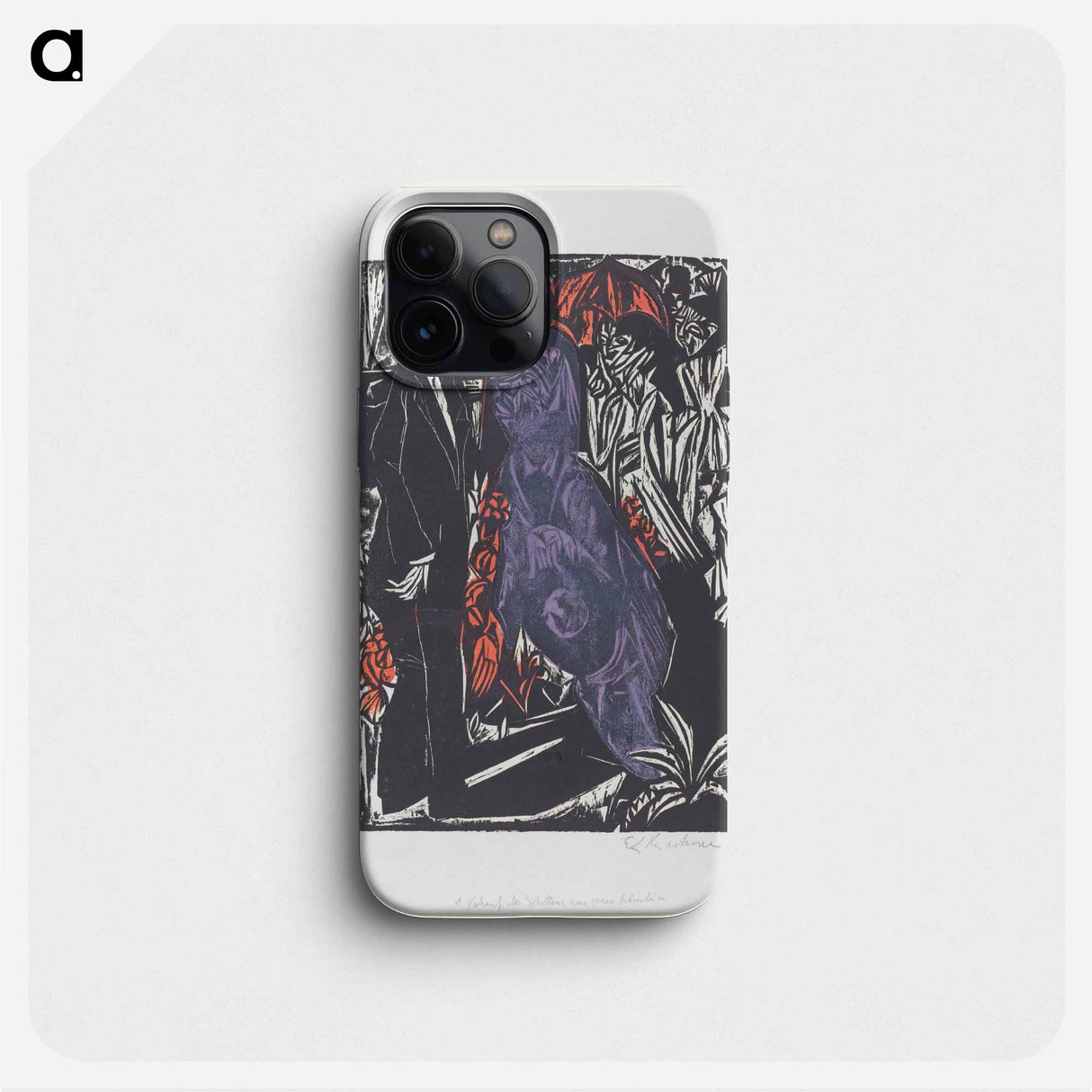 Peter Schlemihl's Wondrous Story: The Sale of His Shadow - Ernst Ludwig Kirchner Phone Case.