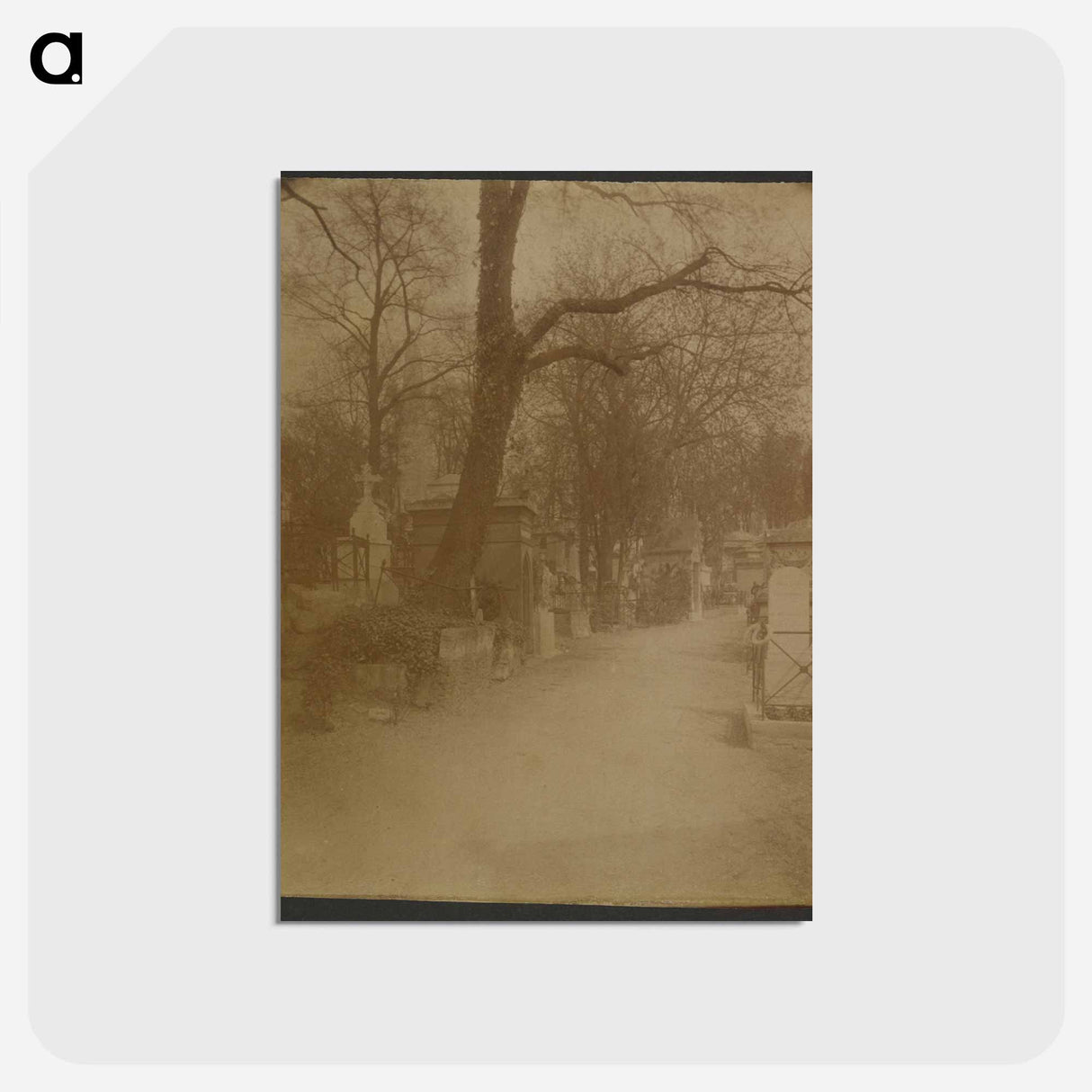 アートポストカード-Père Lachaise
 - ウジェーヌ アジェ Postcard.