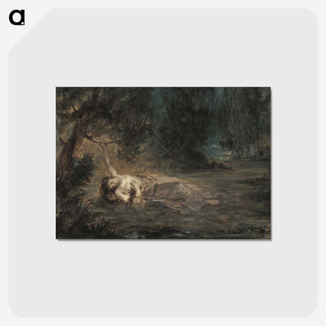 2-98_Eugene-Delacroix_postcard