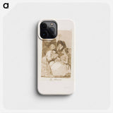 The Filiation - Francisco de Goya Phone Case.