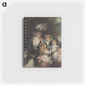 アートメモ帳-Lady Smith (Charlotte Delaval) and Her Children (George Henry, Louisa, and Charlotte) - ジョシュア レノルズ Memo.