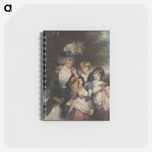 Lady Smith (Charlotte Delaval) and Her Children (George Henry, Louisa, and Charlotte) - ジョシュア レノルズ Memo.